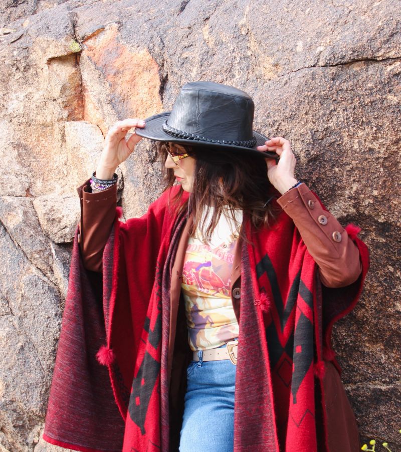 Valerie Smaldone in cowboy hat